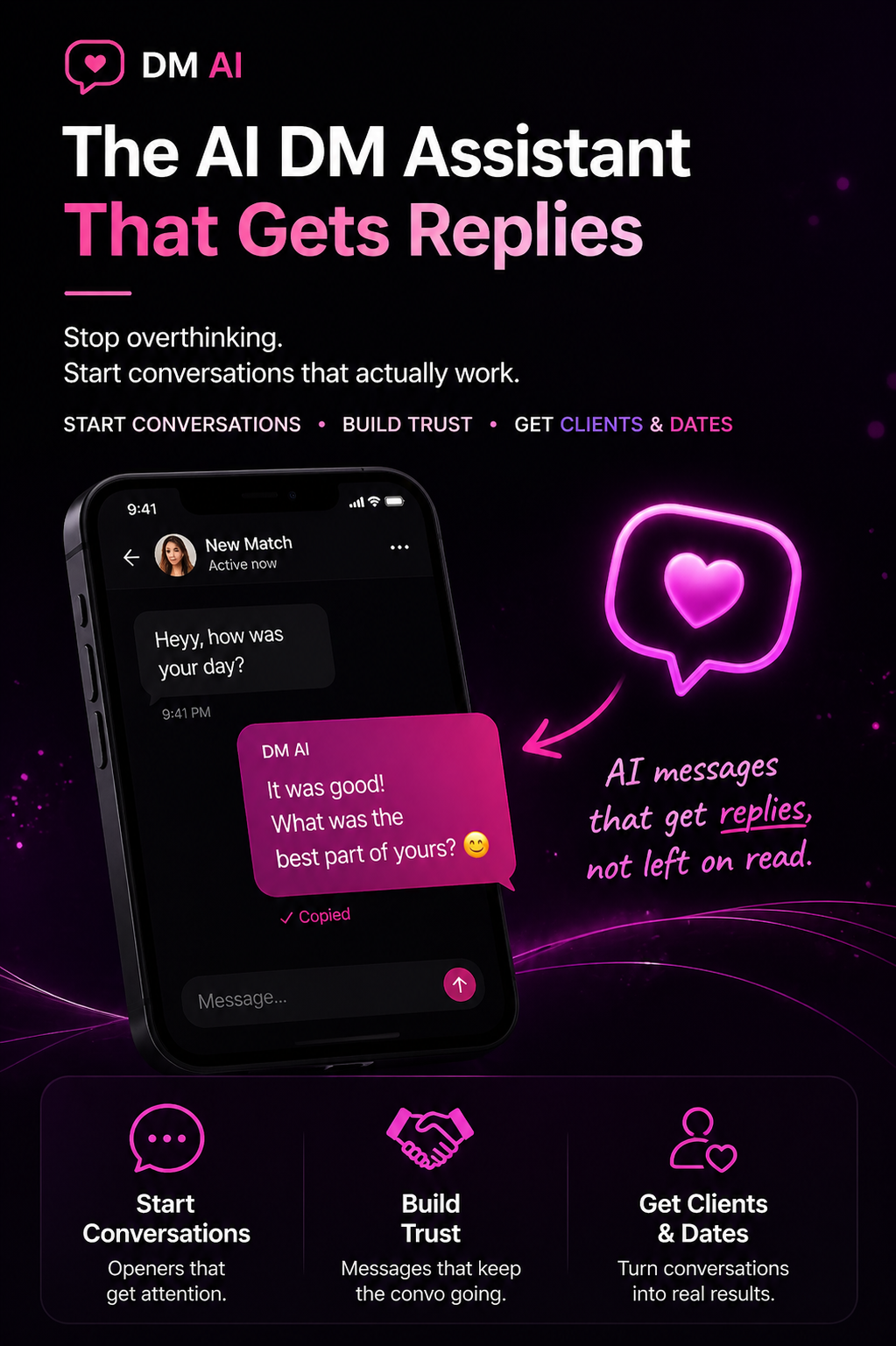 Close Clients & Get Dates Using AI DMs