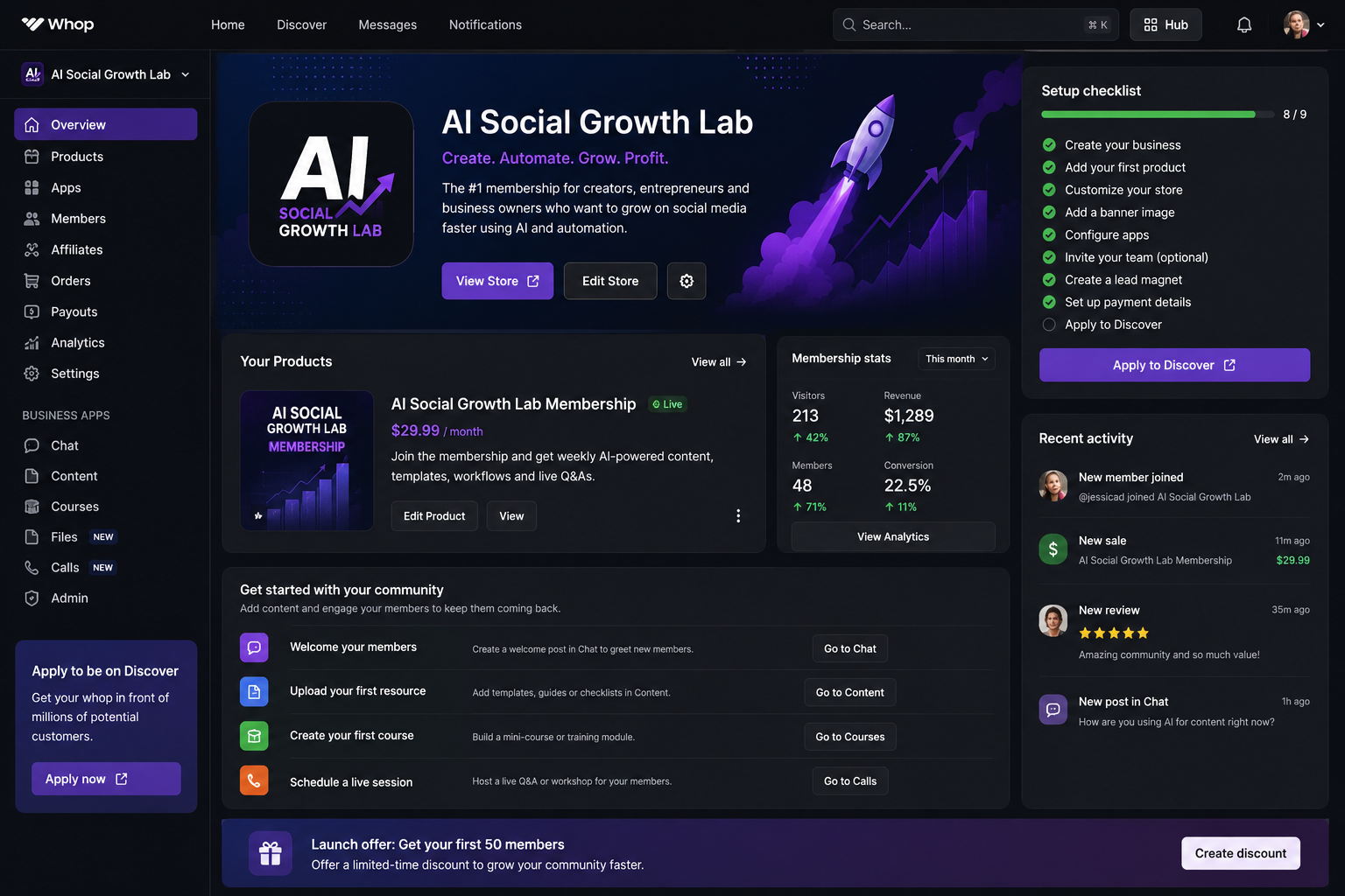 AI Social Growth Starter Kit