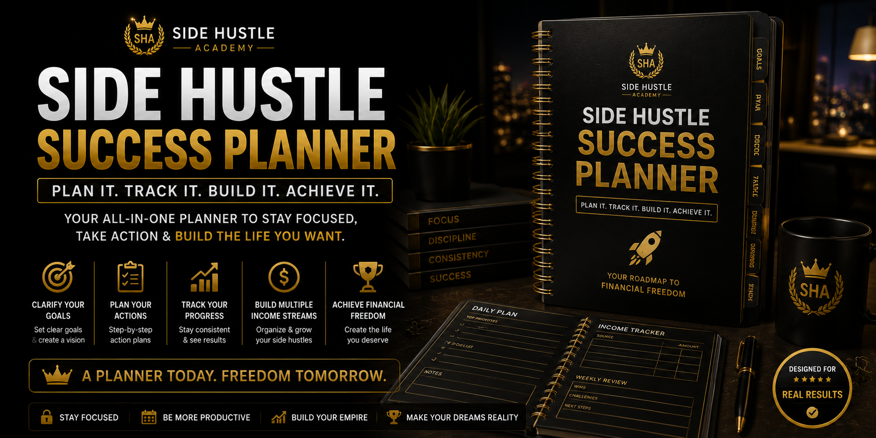 Side Hustle Success Planner