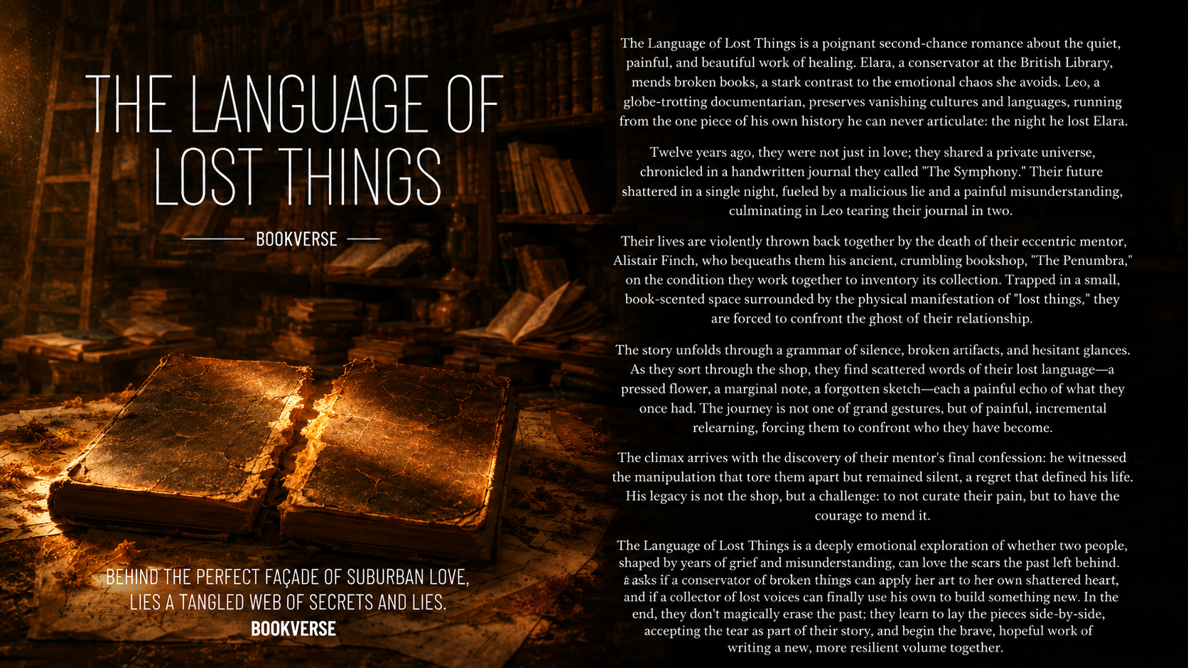 The Language of Lost Things