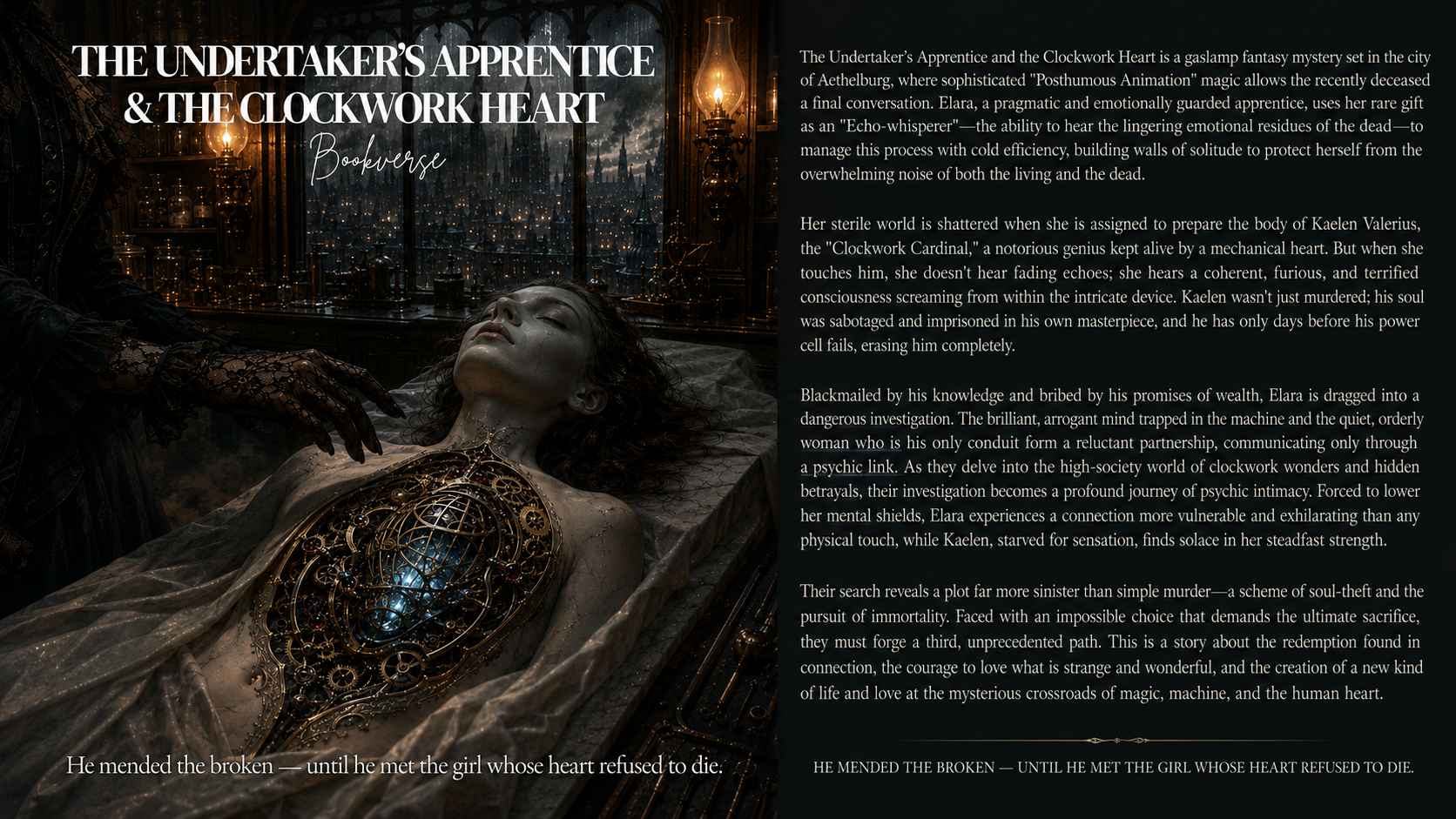 The Undertaker's Apprentice and the Clockwork Heart
