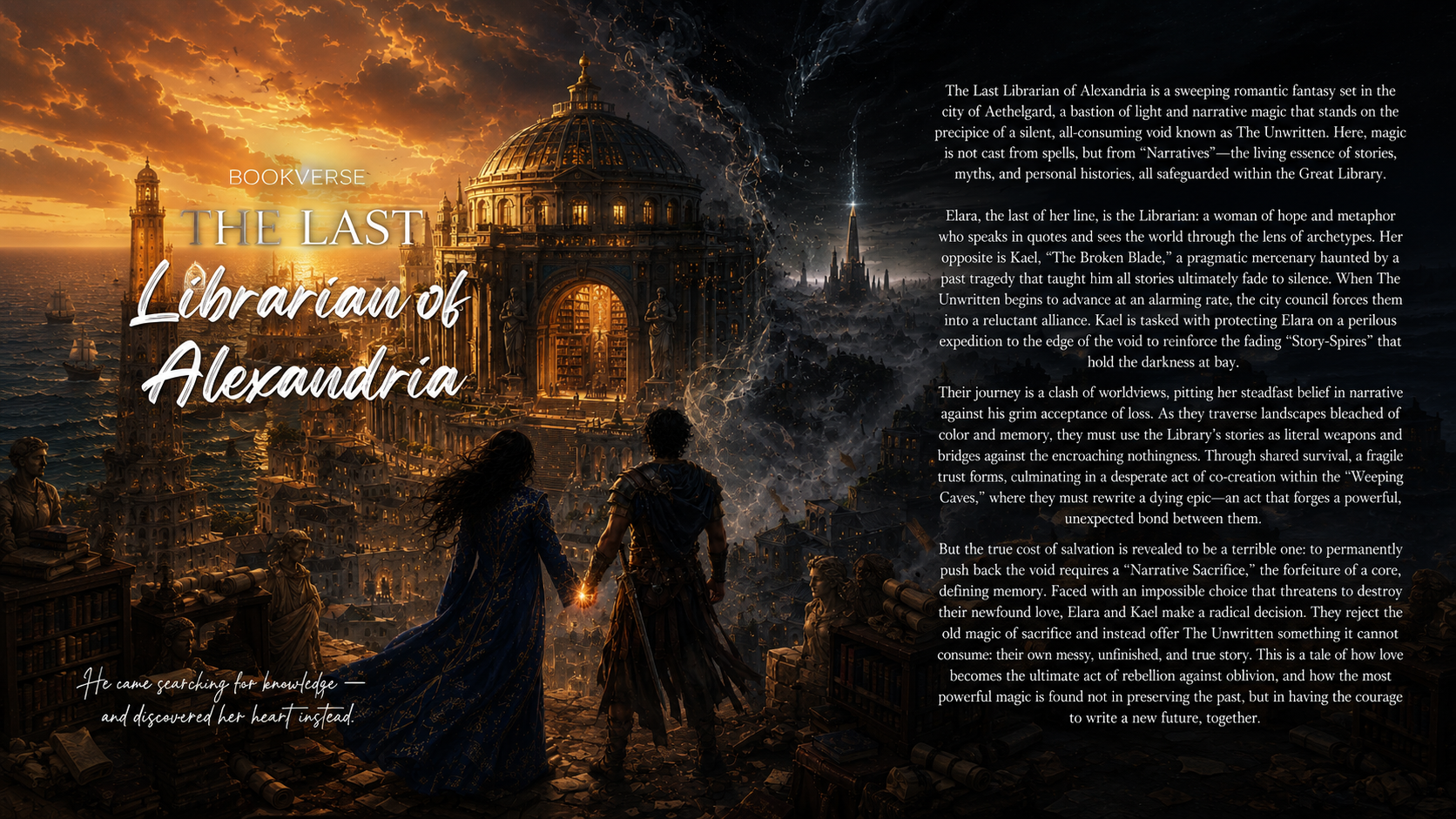 The Last Librarian of Alexandria