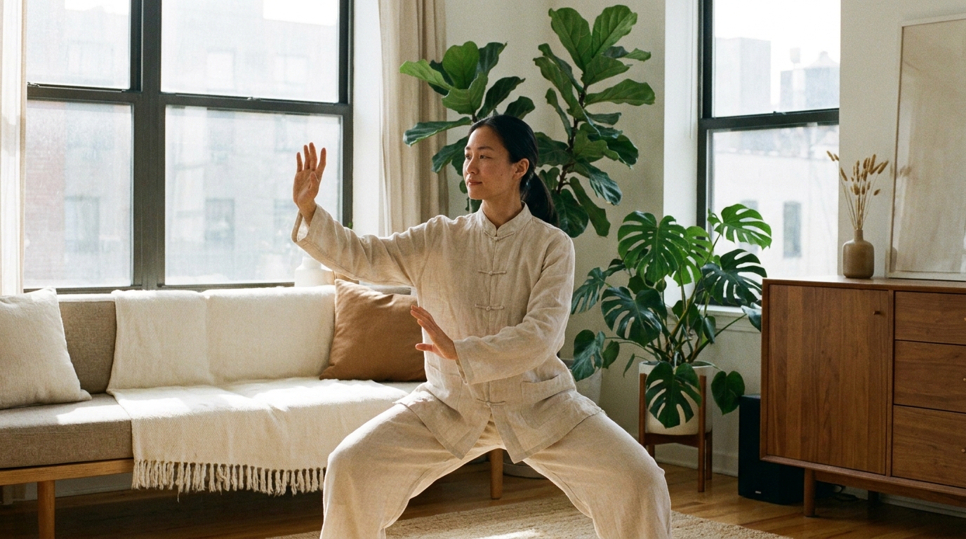 Tai-Chi at Home — 30/45 Min per Day