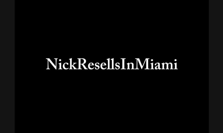 NICKRESELLSINMIAMI VENDORS