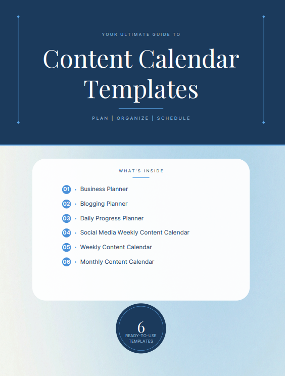 The AI Content Planning System Templates Pack