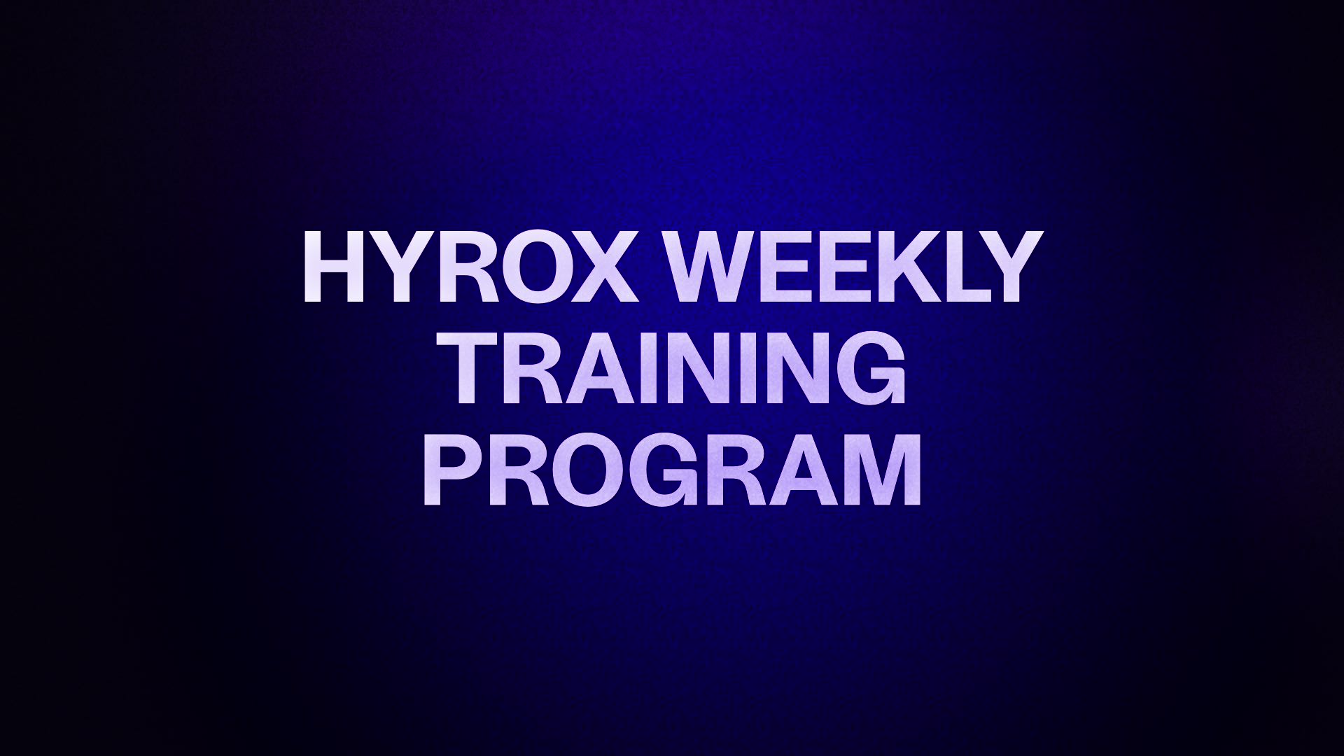 WEEK 1