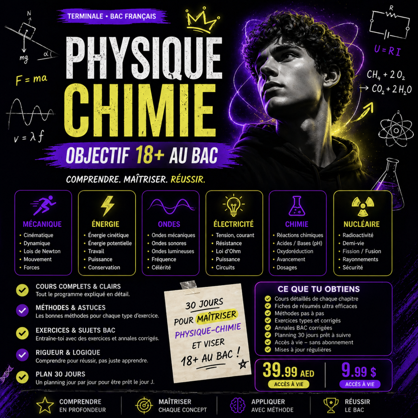 French Bac Exam Mastery (Physique-Chimie)