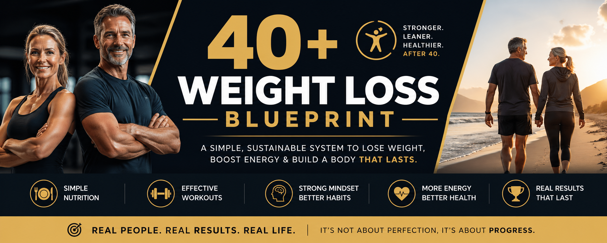 How to Lose Weight, Boost Energy, and Build a Stronger Body at 40+ age