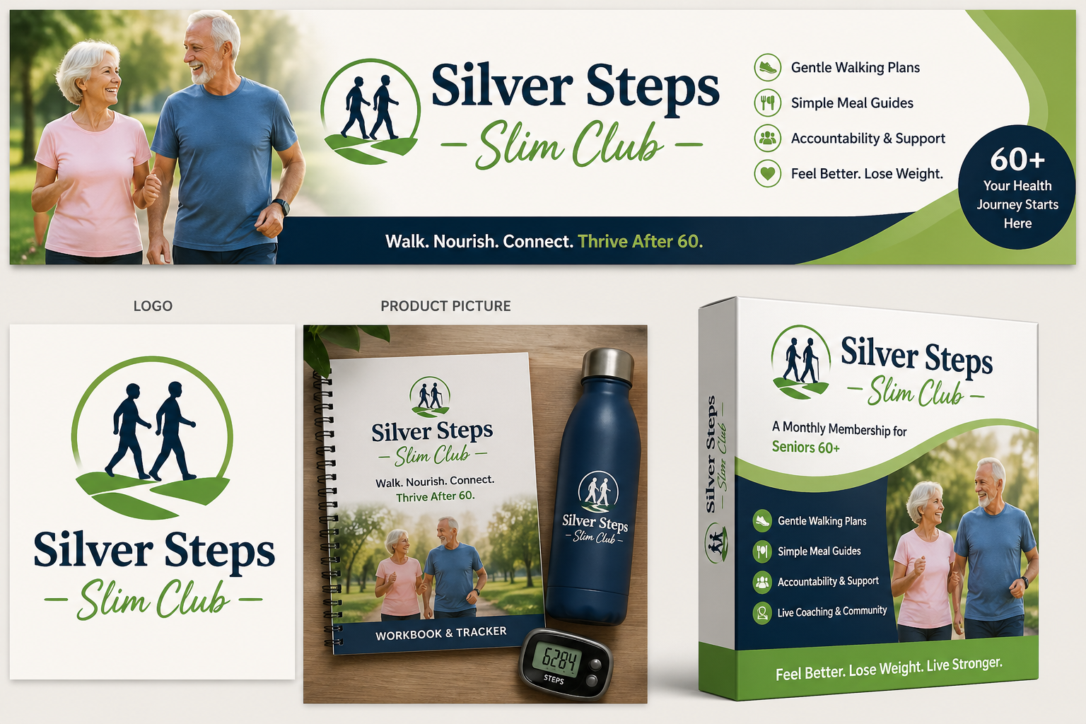 The 60+ Gentle Weight Loss Walking Club