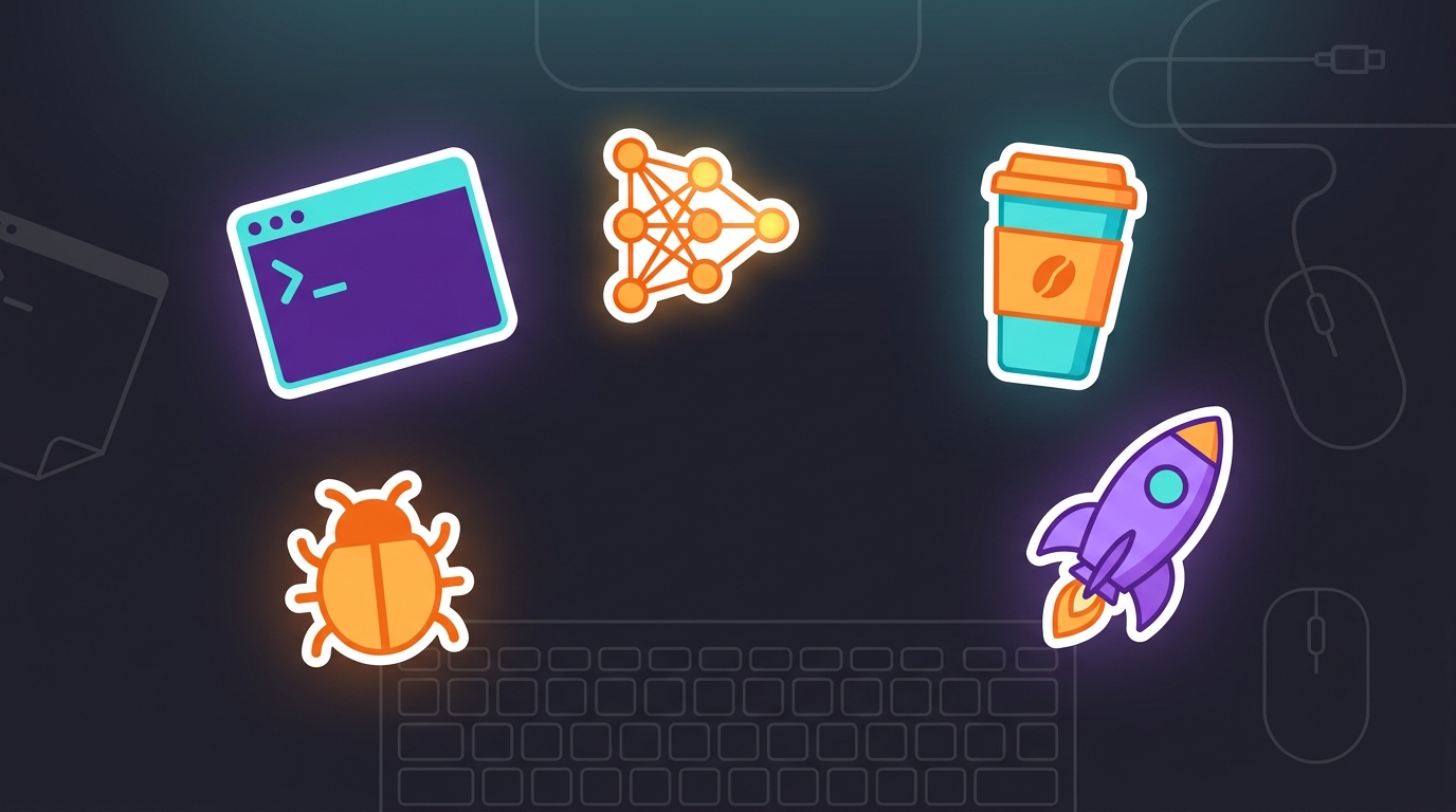 Dev & AI Engineer Sticker Pack