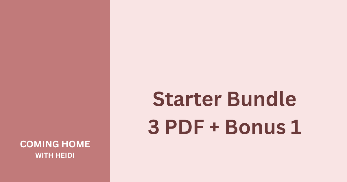 Starter Bundle — All 3 PDFs