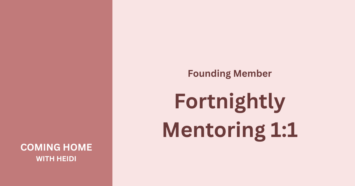 Fortnightly Mentoring  — Founding Member 