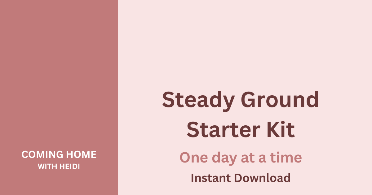The Steady Ground Starter Kit