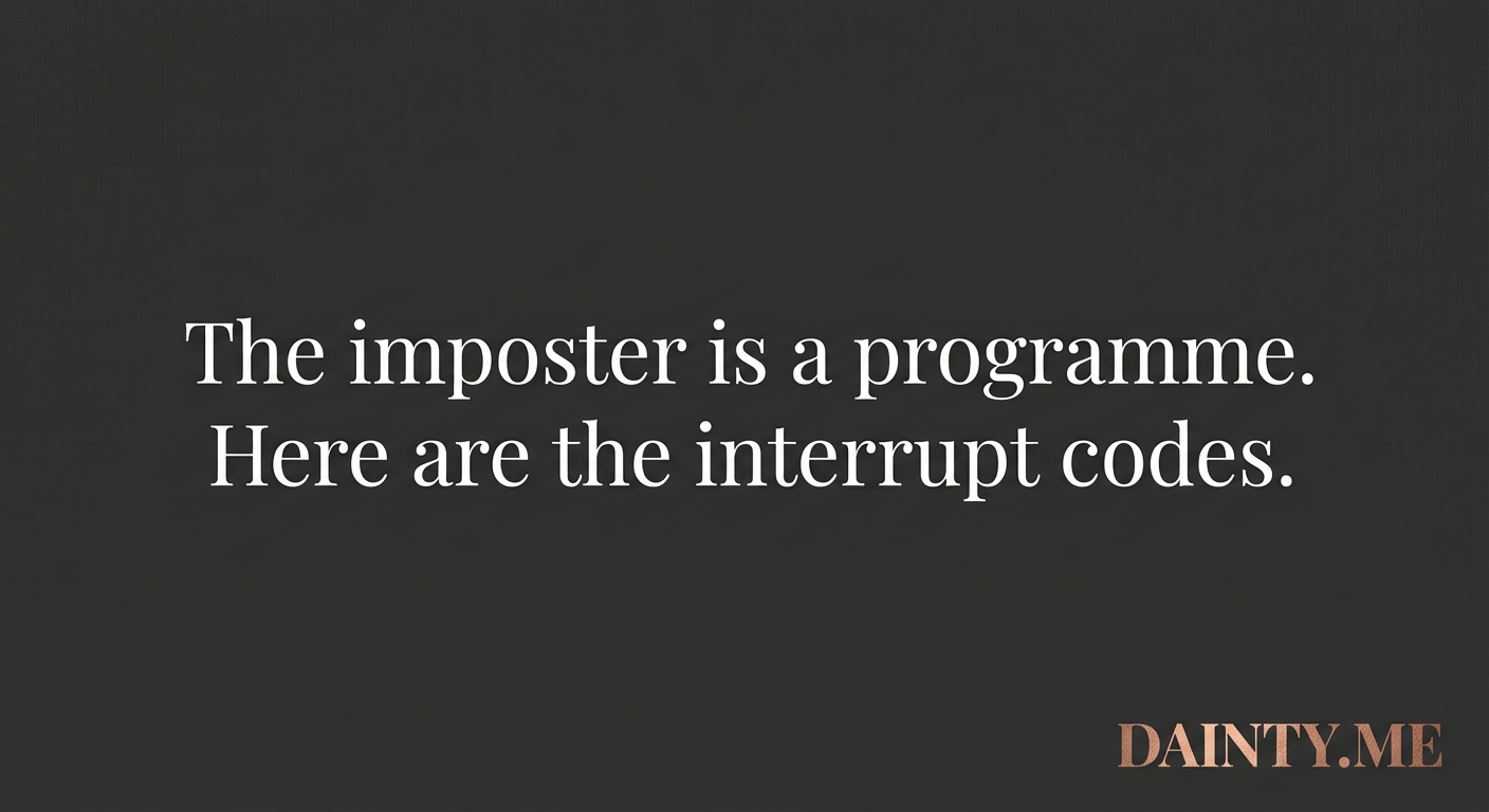 Unfoster Your Imposter - The Solo Leader's Reframe + NLP trained AI Tool