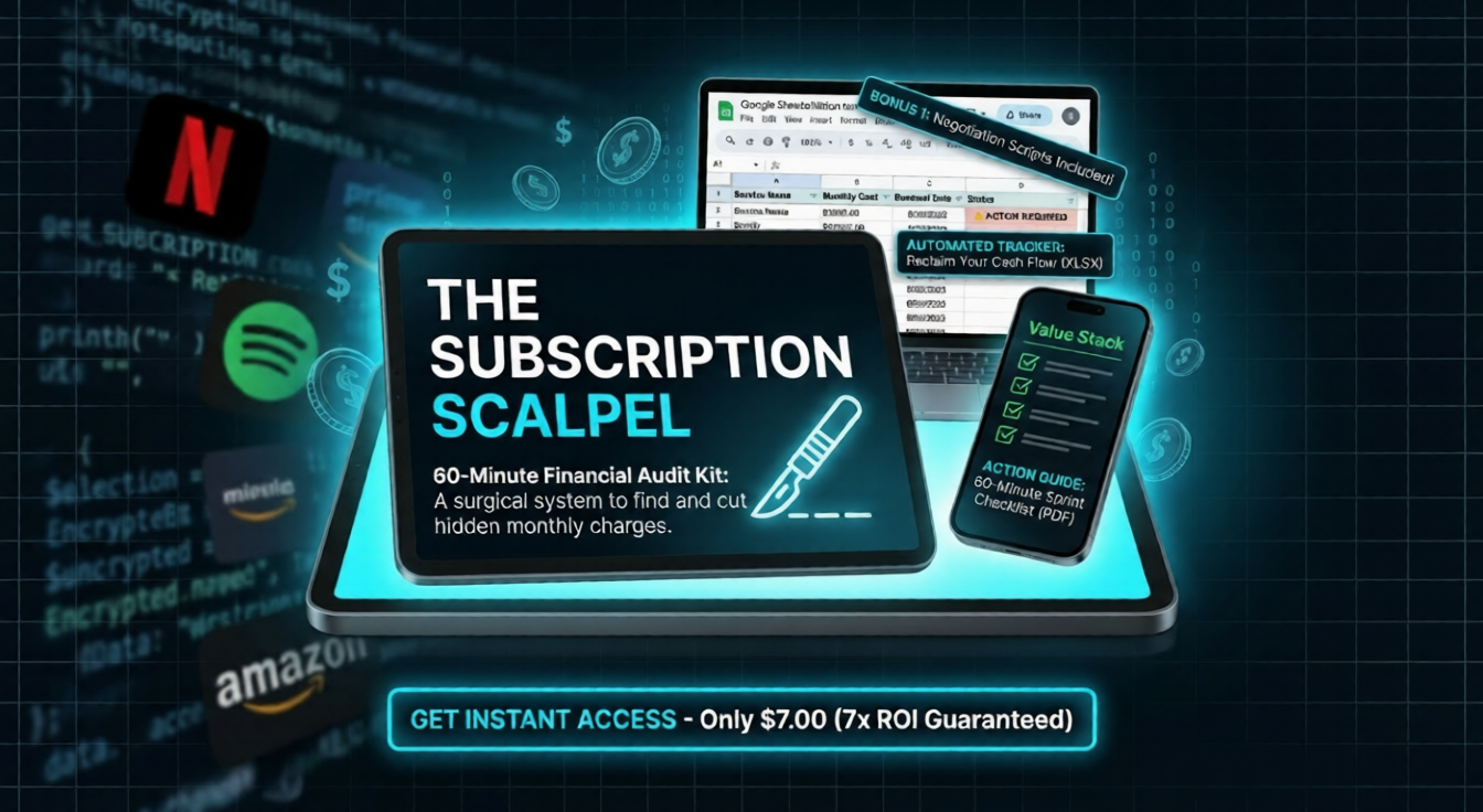 The Subscription Scalpel Kit