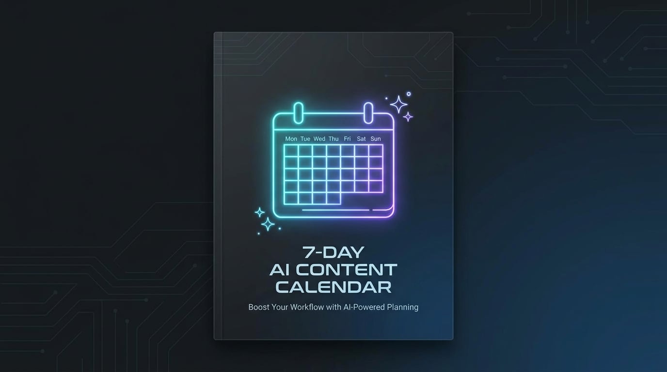 7-Day AI Content Calendar