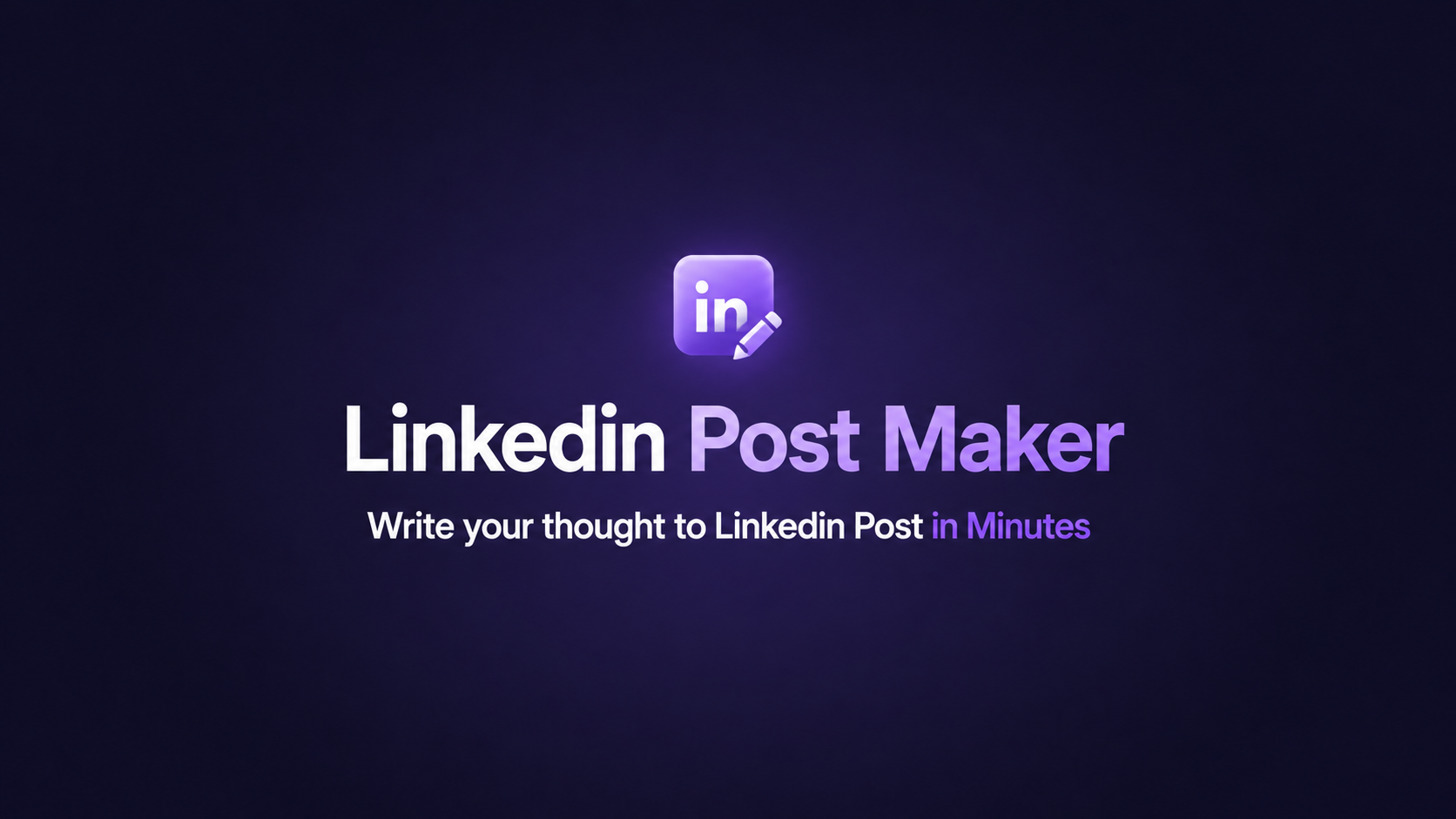 Linkedin Post Maker