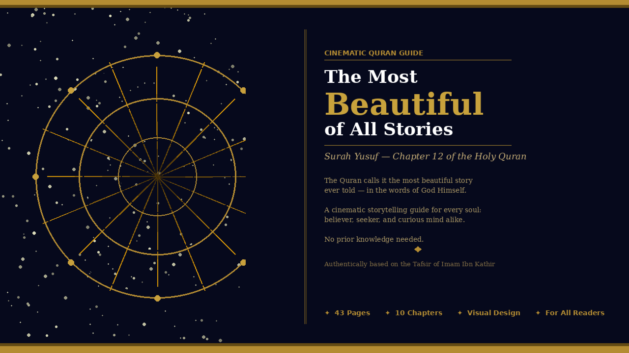 The Most Beautiful of All Stories — Surah Yusuf