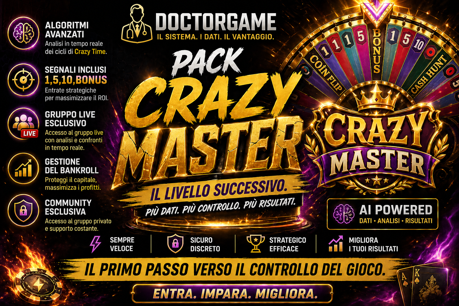 PACK CRAZY MASTER