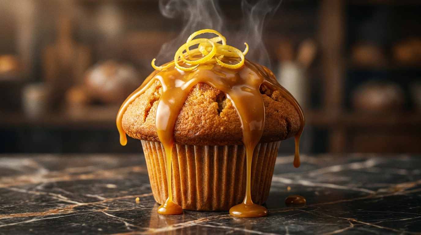 Giant Caramel Muffin