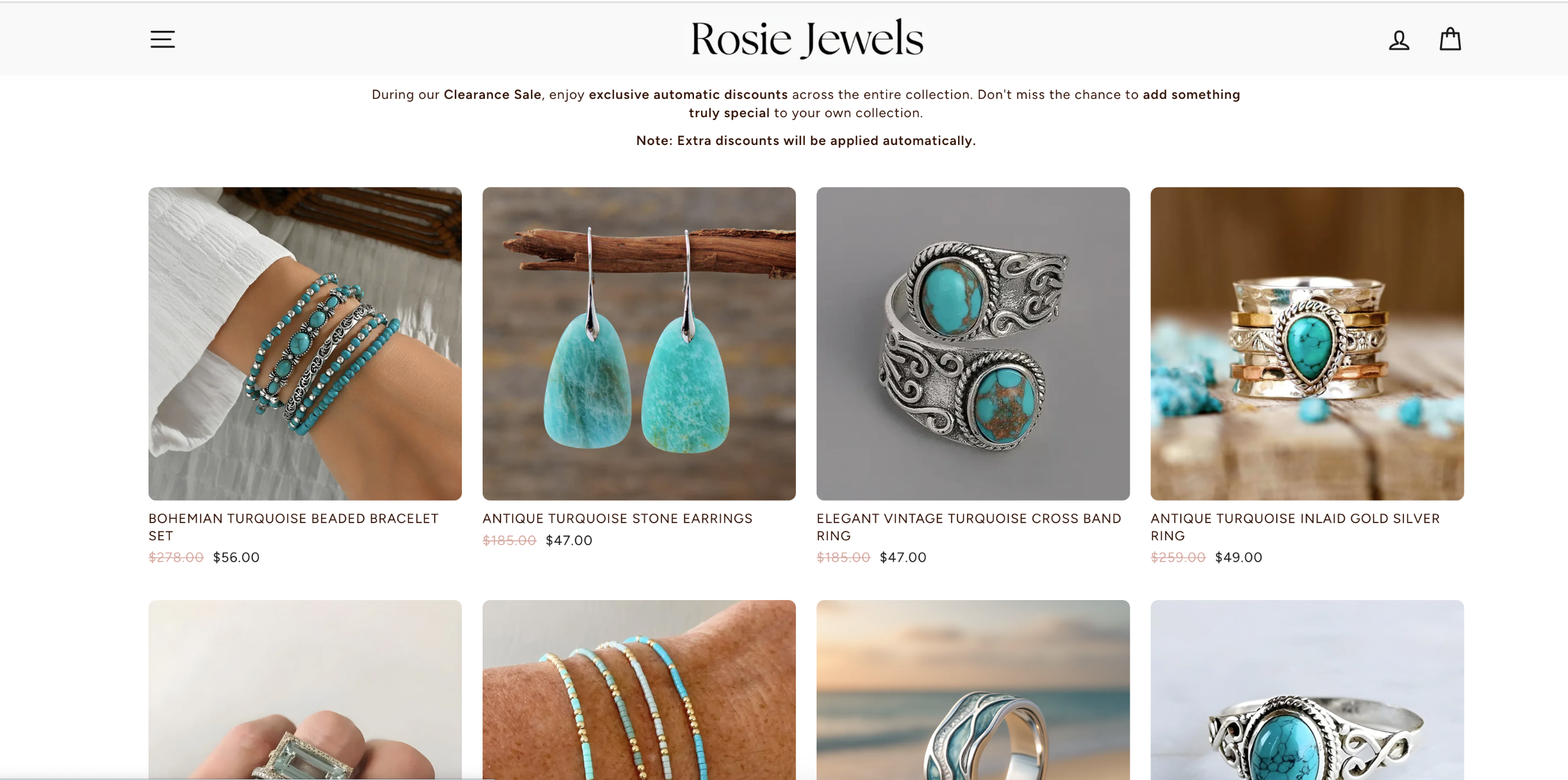 Rosie Jewels — Prebuilt Jewelry Brand — $449