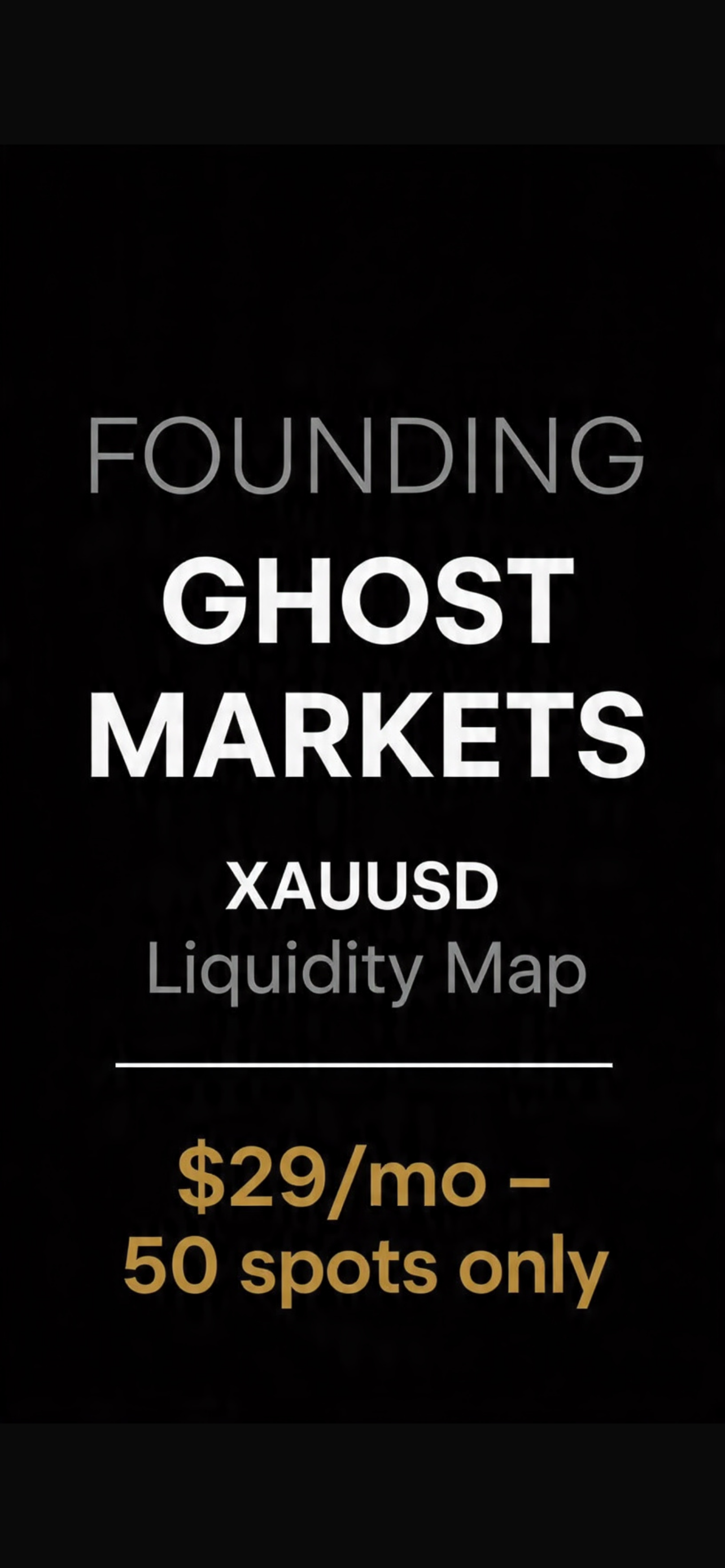 Founding Ghost Markets