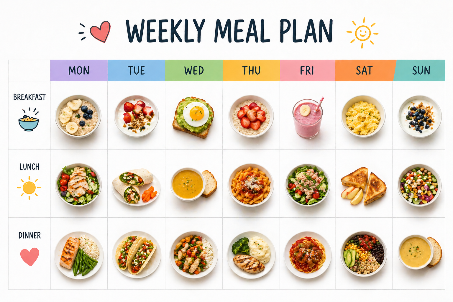 Busy Parent Meal Plan