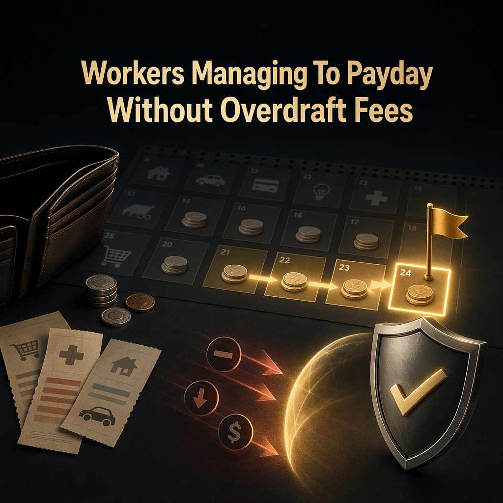 Workers Managing To Payday Without Overdraft Fees by ADEIZA