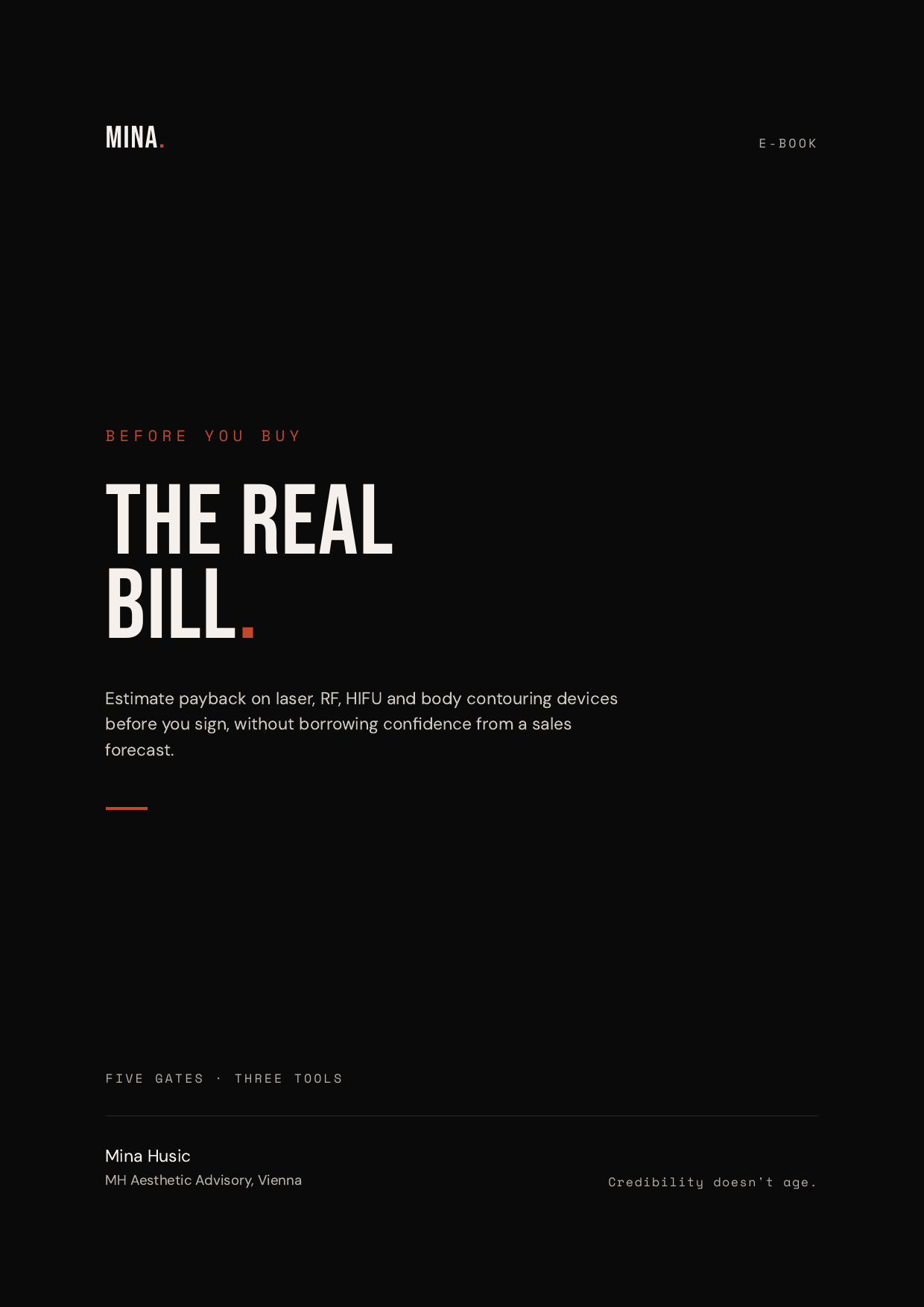 Before You Buy: The Real Bill