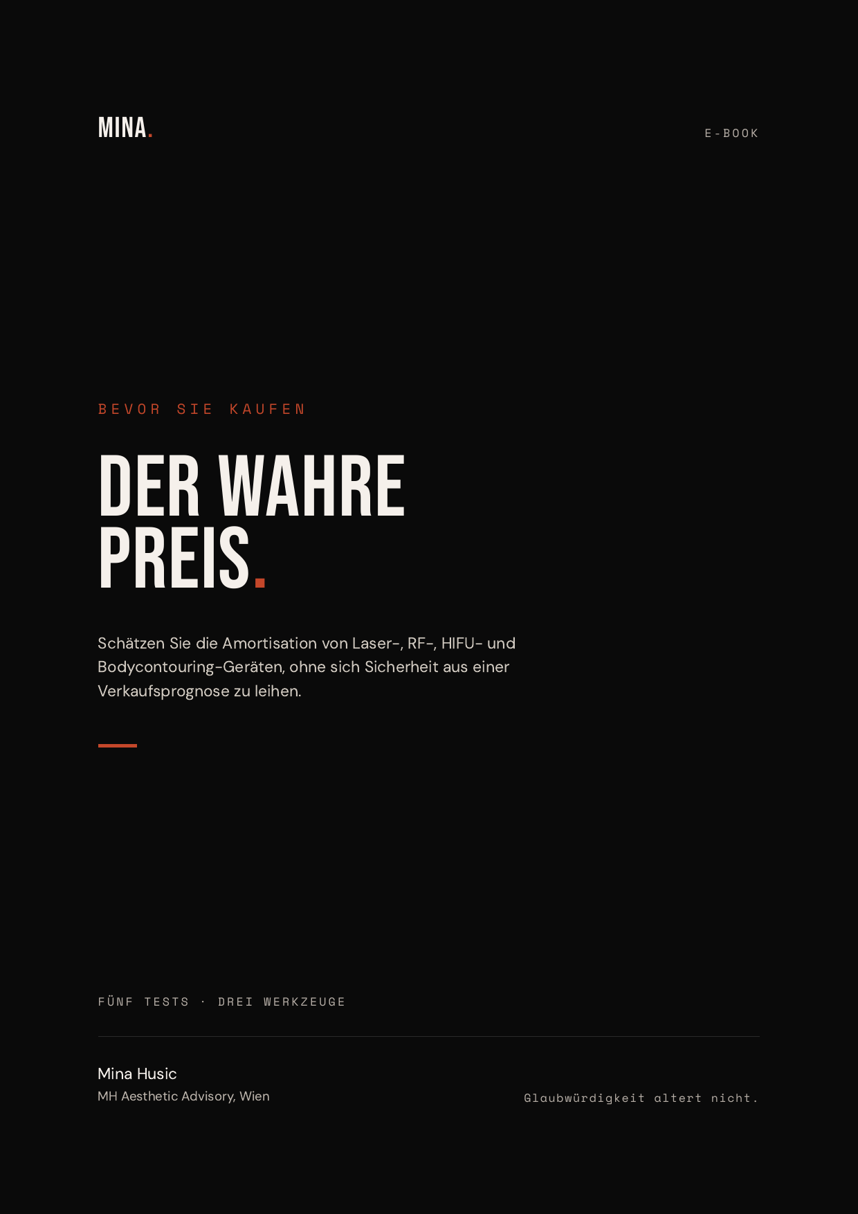Bevor Sie kaufen: Der wahre Preis
