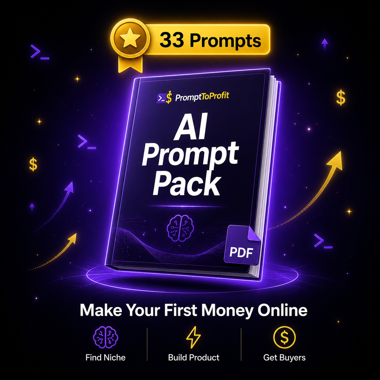 The Ultimate AI Prompt Pack — Make Your First Money Online