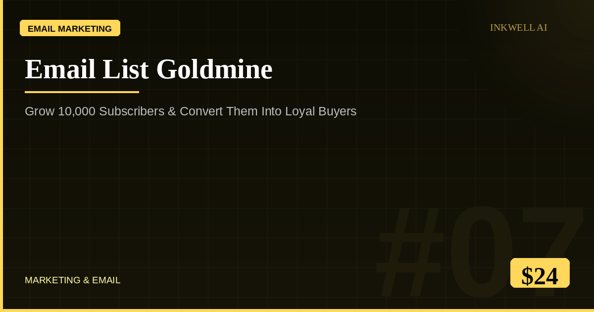 Email List Goldmine