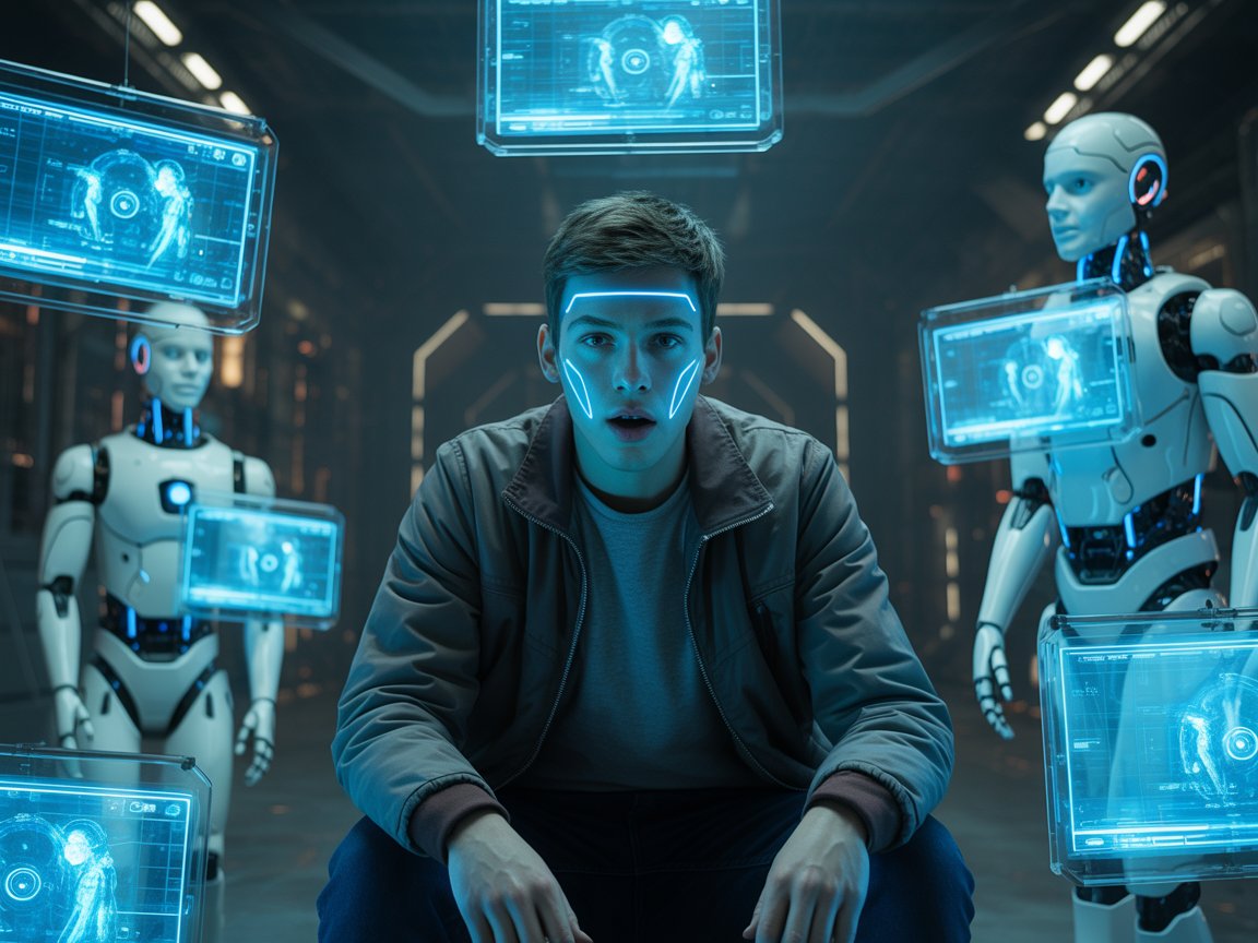 AI & Tech Cinematic Thumbnails