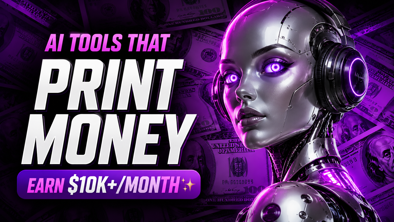 AI & Passive Income Thumbnails