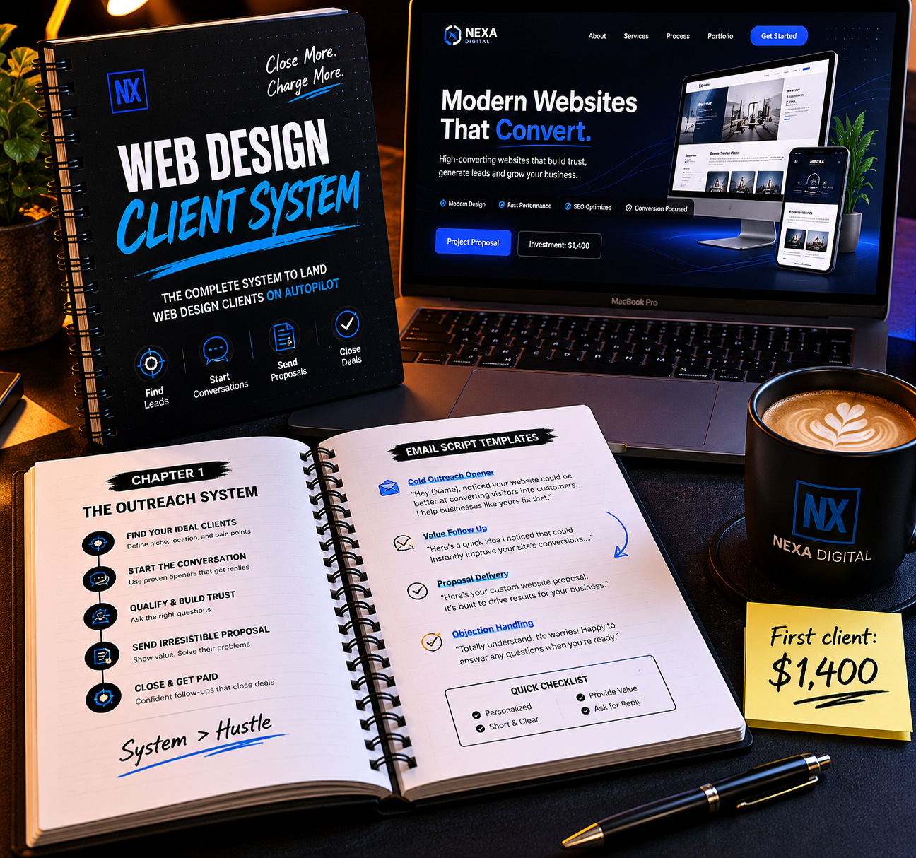 Web Design Client System