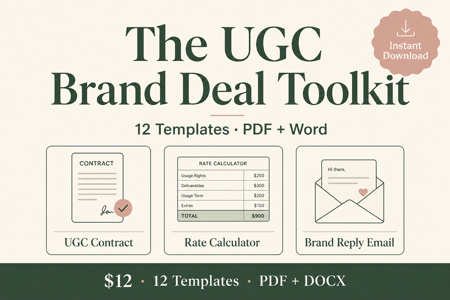 The UGC Brand Deal Toolkit