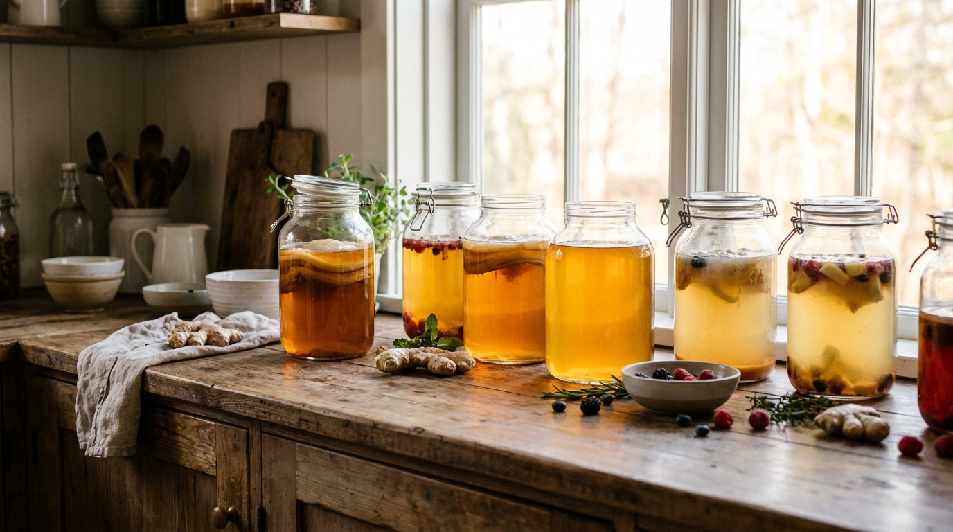 Kombucha Brewing for Beginners