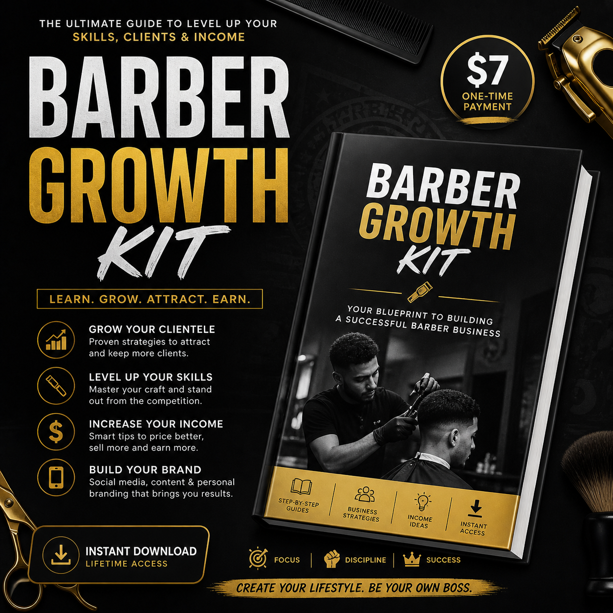 Barber Growth Kit
