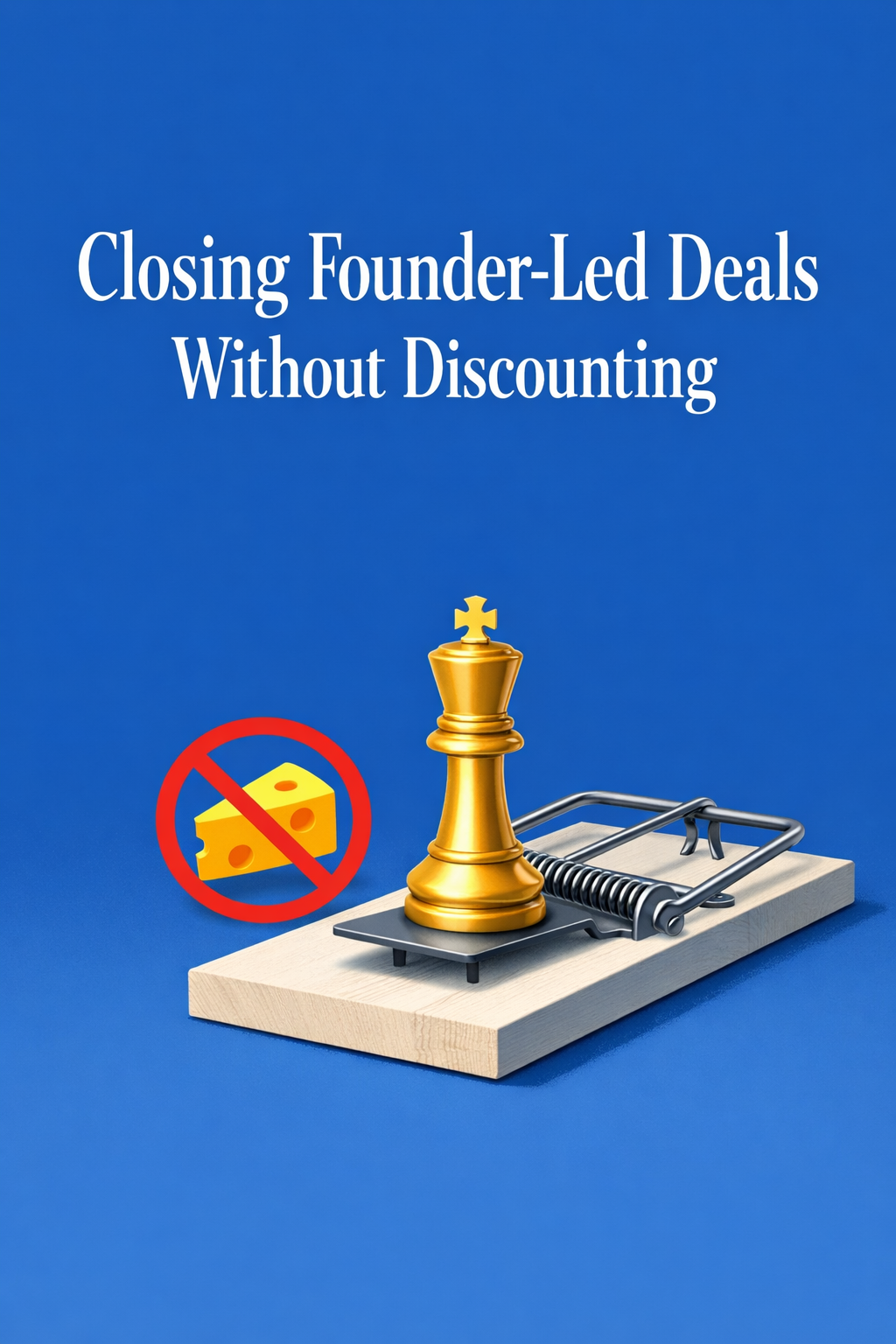Closing Founder-Led Deals Without Discounting