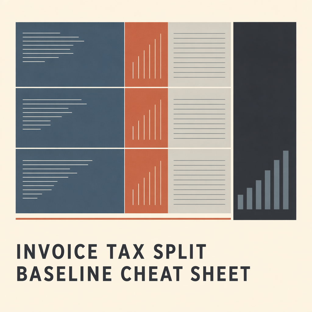 Invoice Tax Split Kit