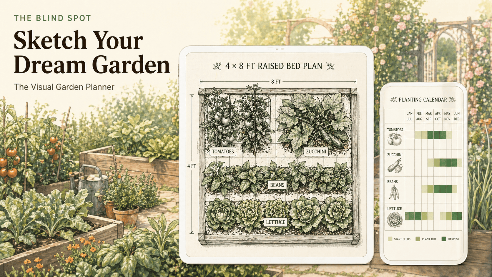 The Beginner's Garden Planner — 8 Complete Layouts for Any Outdoor Space