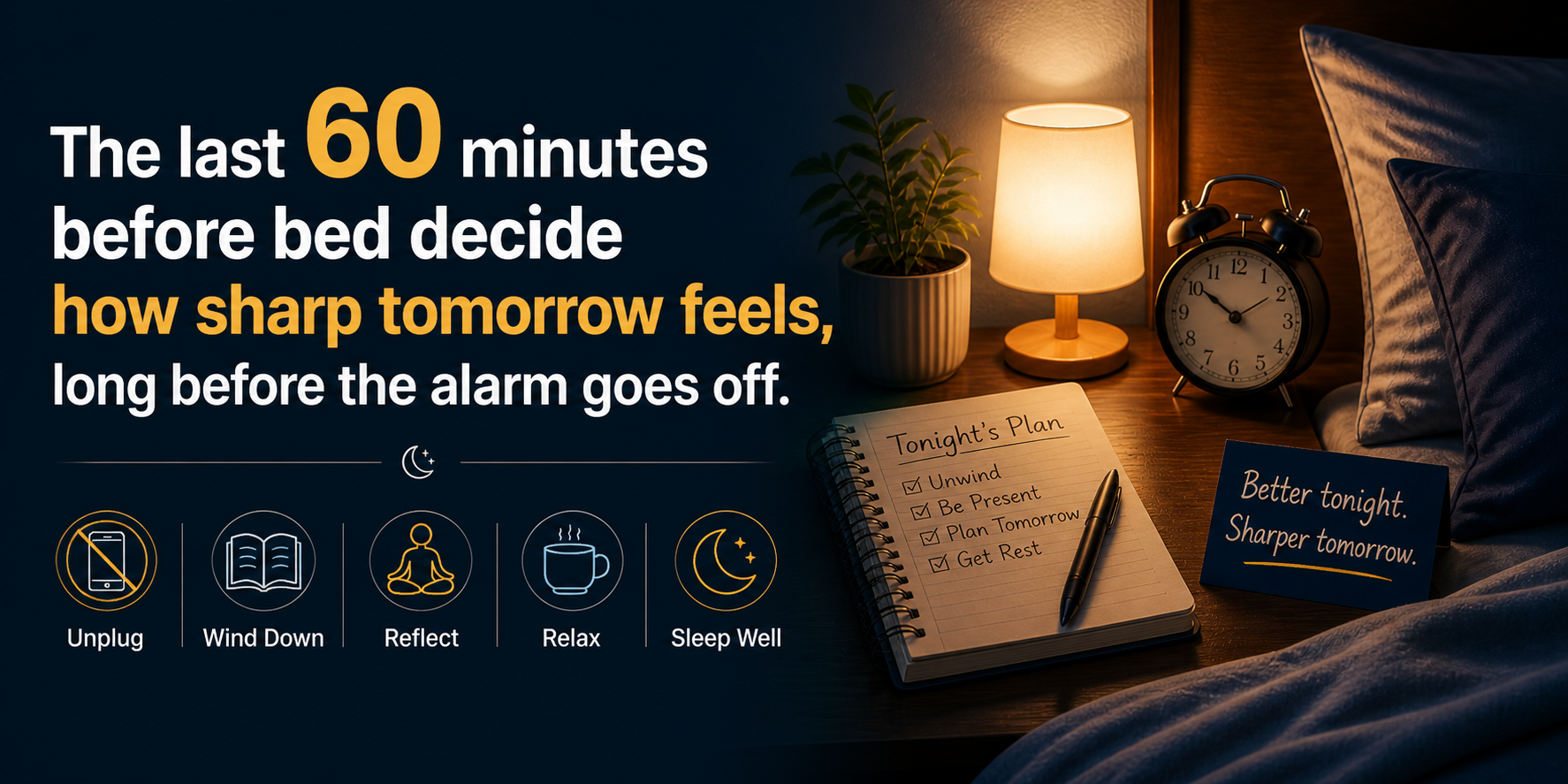 Protect Your Last Hour Before Bed