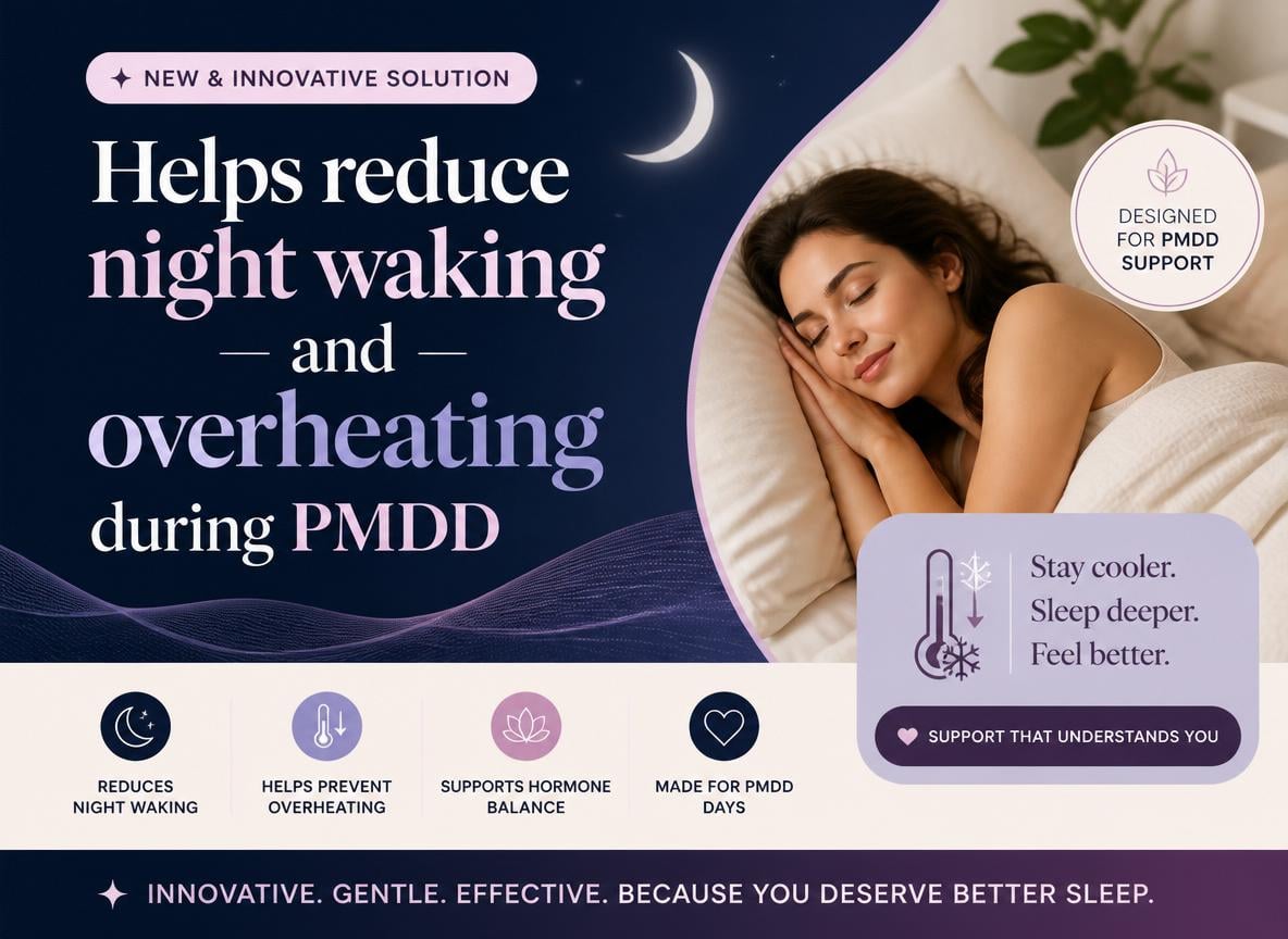  PMDD Sleep Relief for Night Waking and Temperature Spikes.