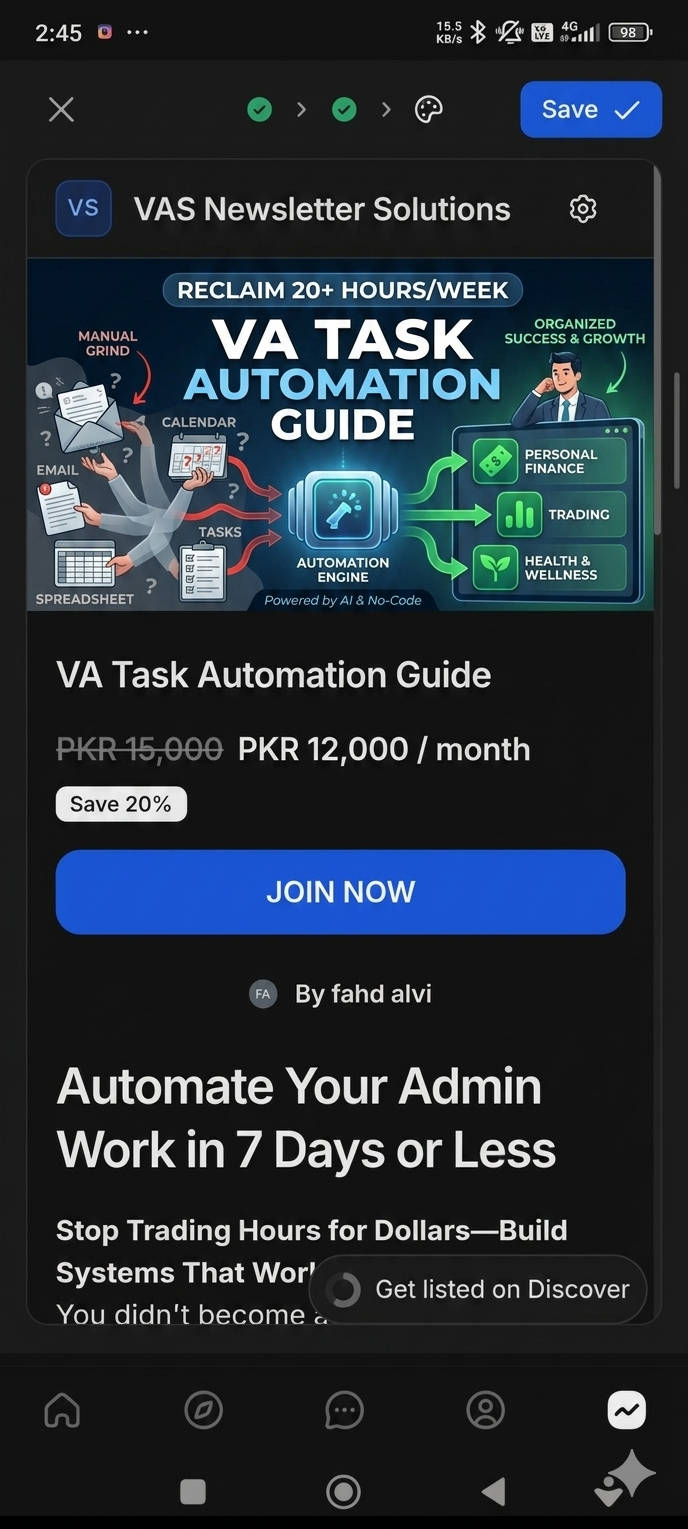 VA Task Automation Guide