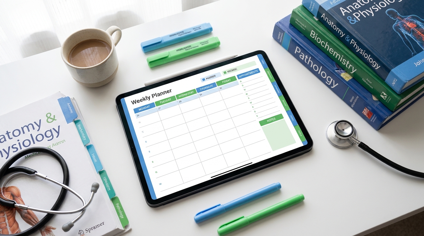 Pre-Med Five-Class Planner