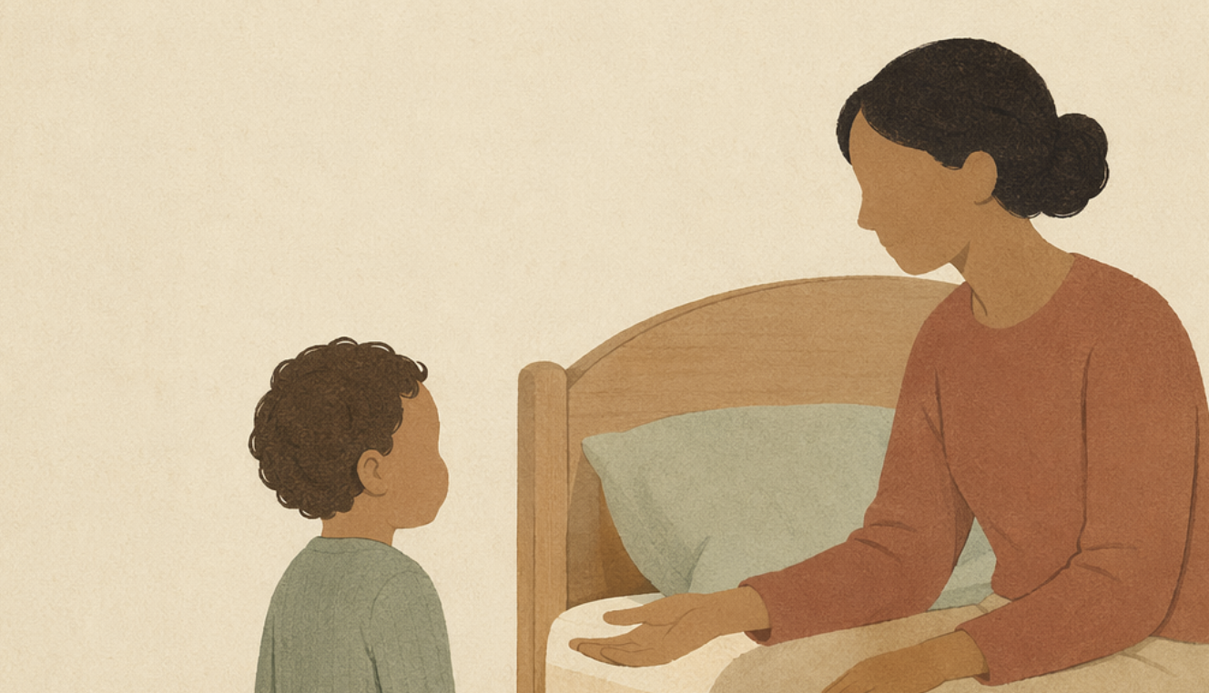 Toddler Bedtime Handoff For Own Bed
