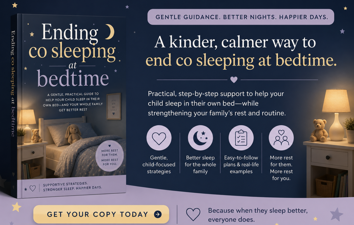 Ending Co Sleeping at Bedtime