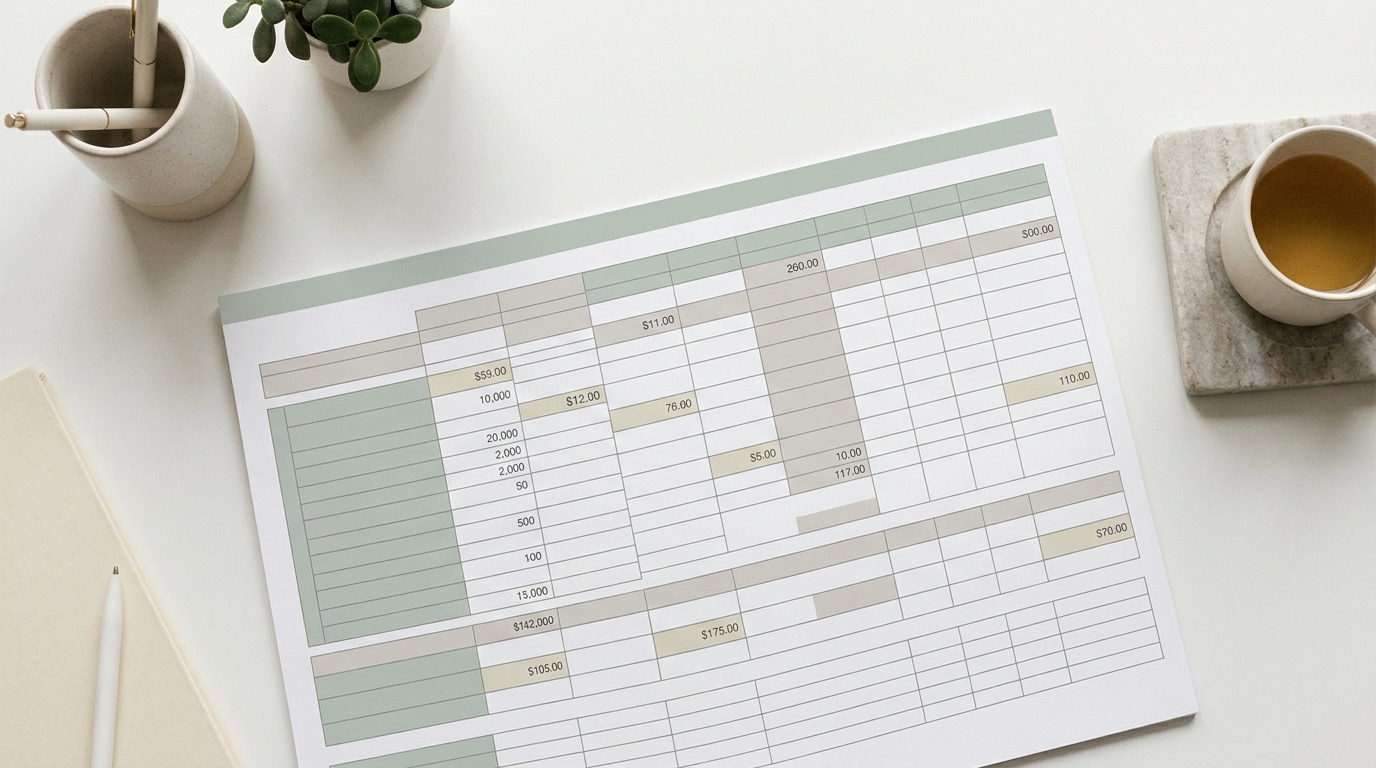 Monthly Money Clarity Kit