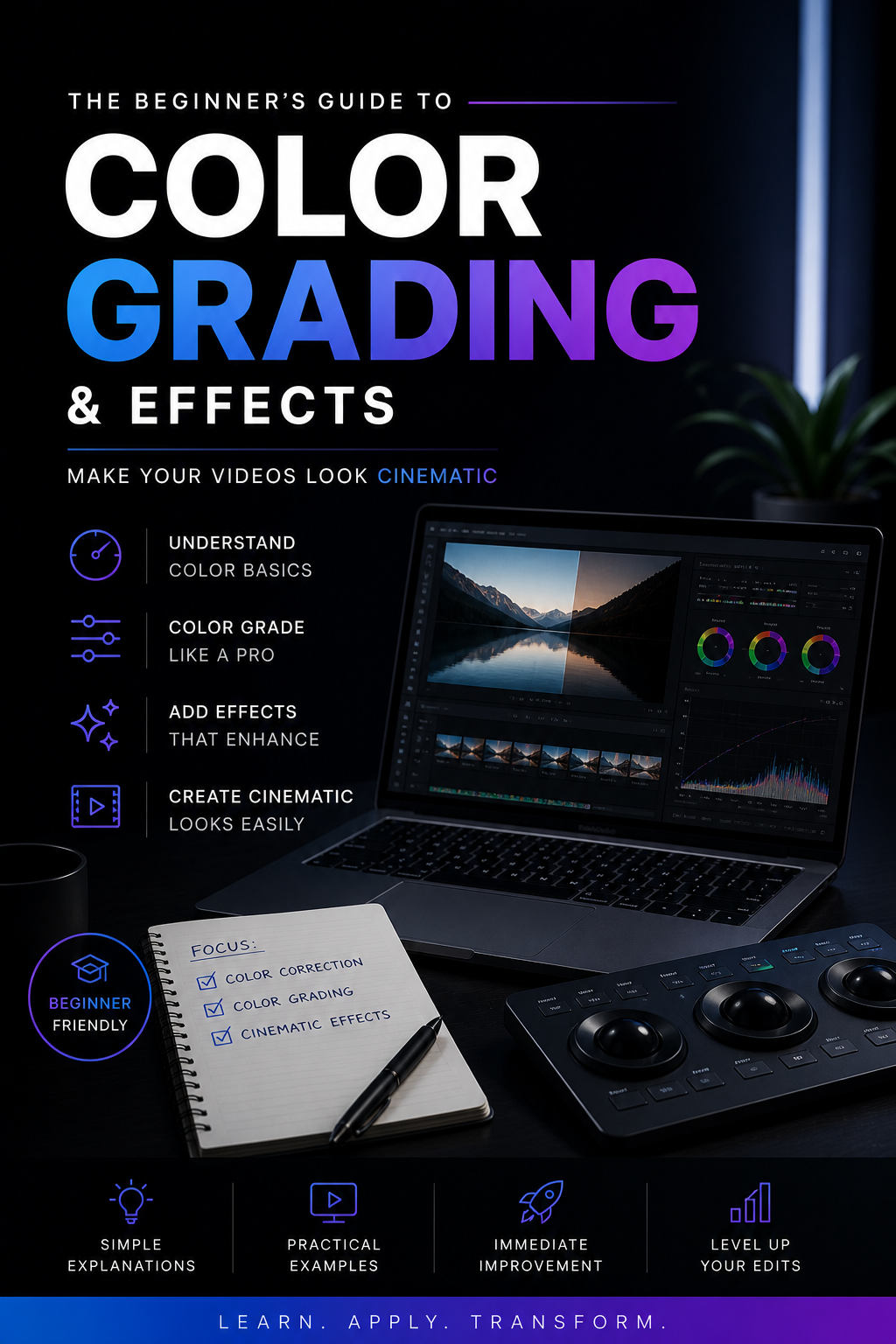 Color Correction & Effects Guide for Beginners