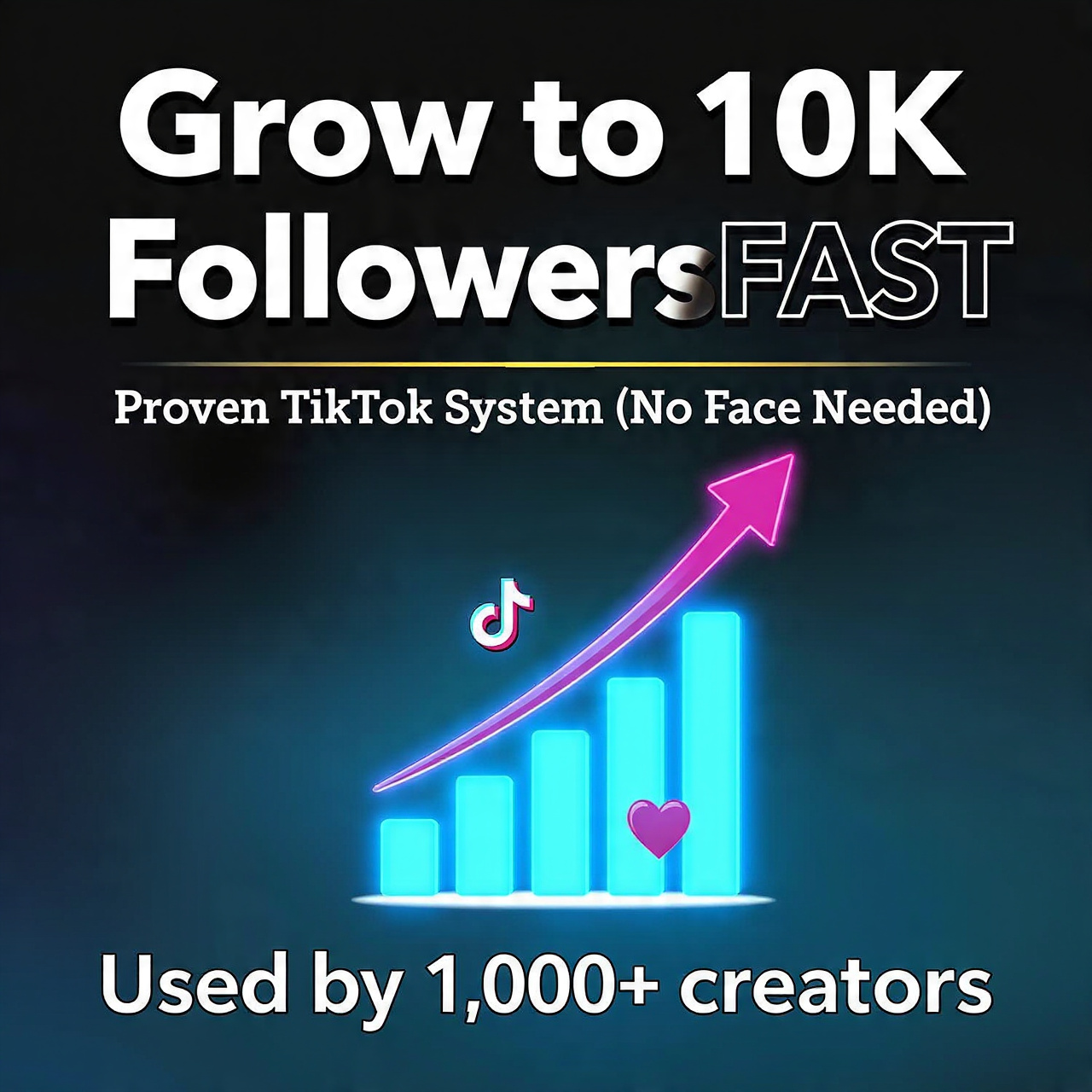 AI Faceiess TikTok Growth System (0---10K Followers Kit)